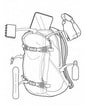 рюкзак Burton Day Hiker 25l creme brulee triple ripstop cordura